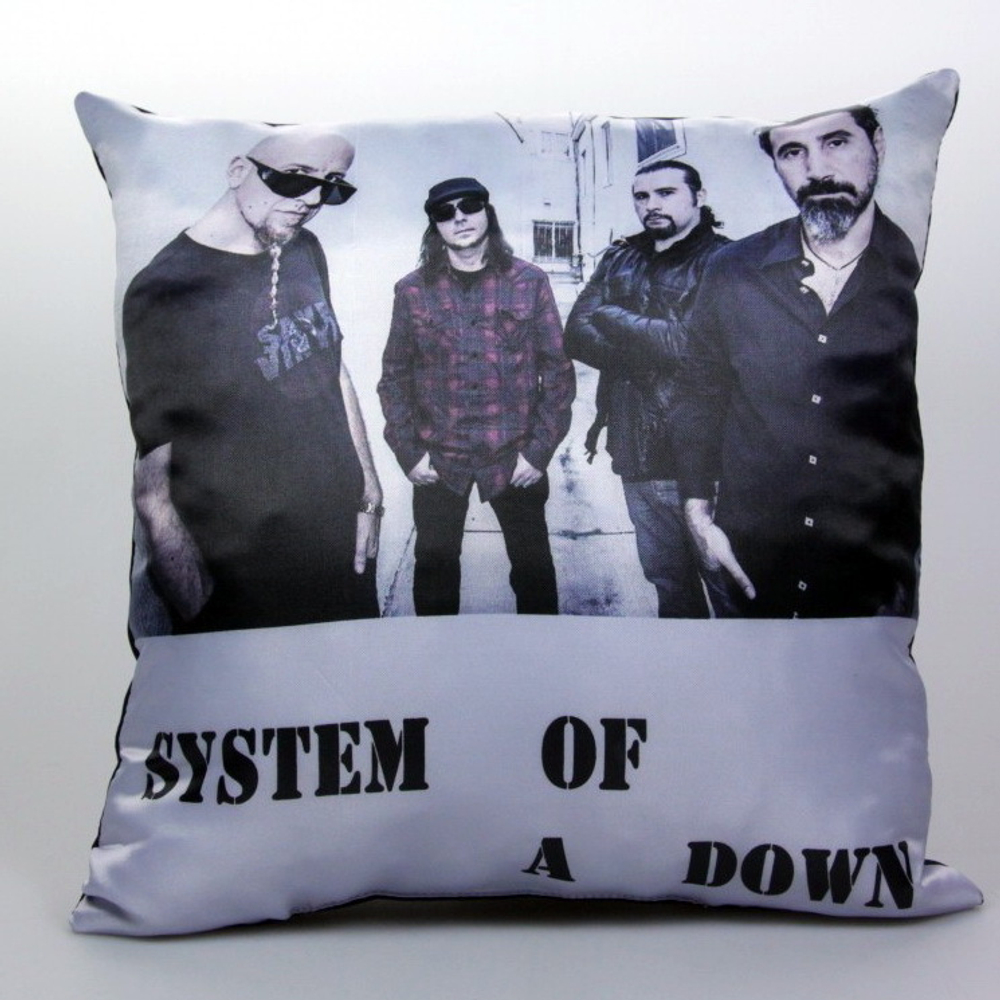 Подушка System of a Down группа