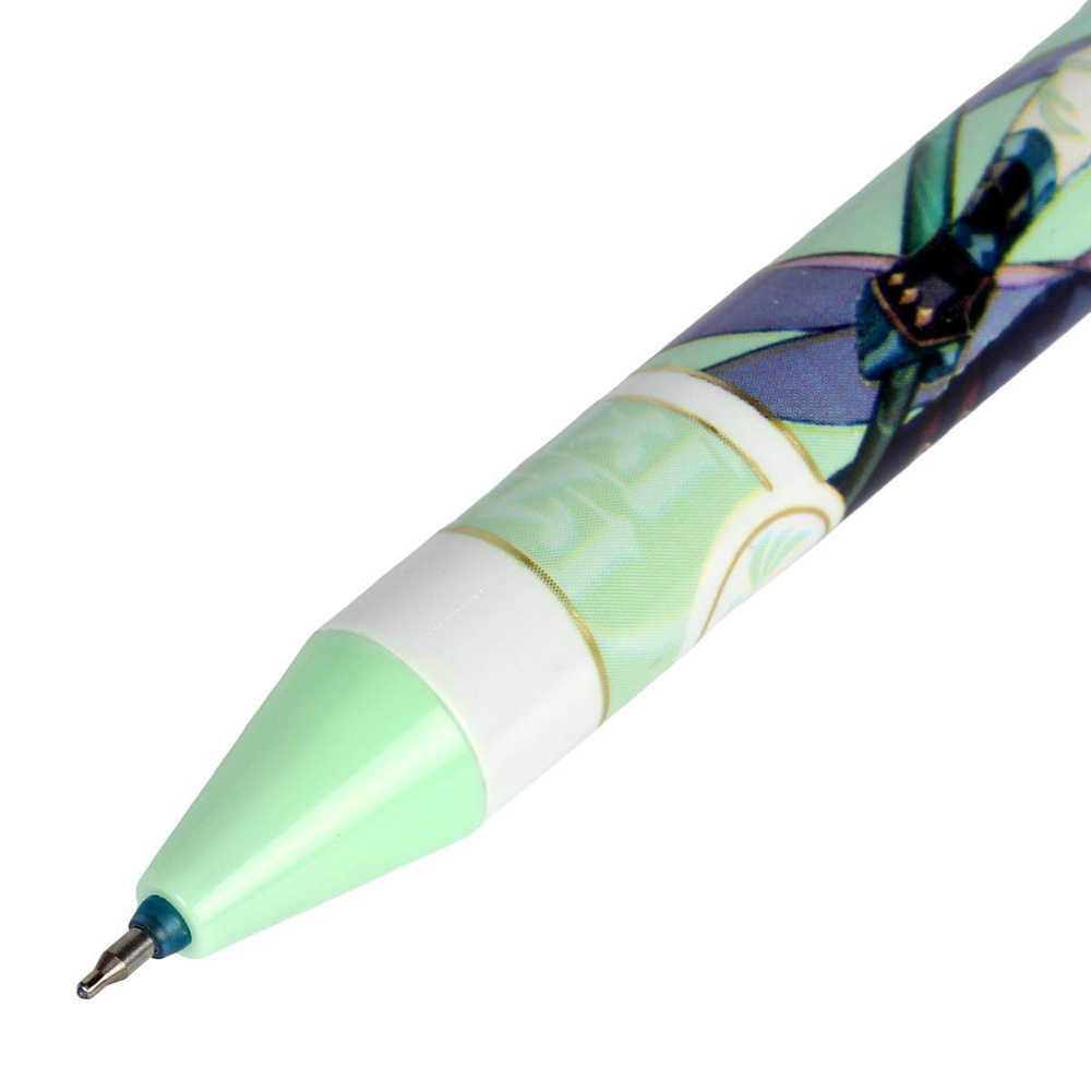 Авторучка пиши-стирай гелевая 0.5мм. синяя "Аниме" (Basir)