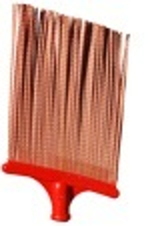 Метла синтет. №7 плоская   340*260мм  Профи,  с резьбой,  б/ч d-24