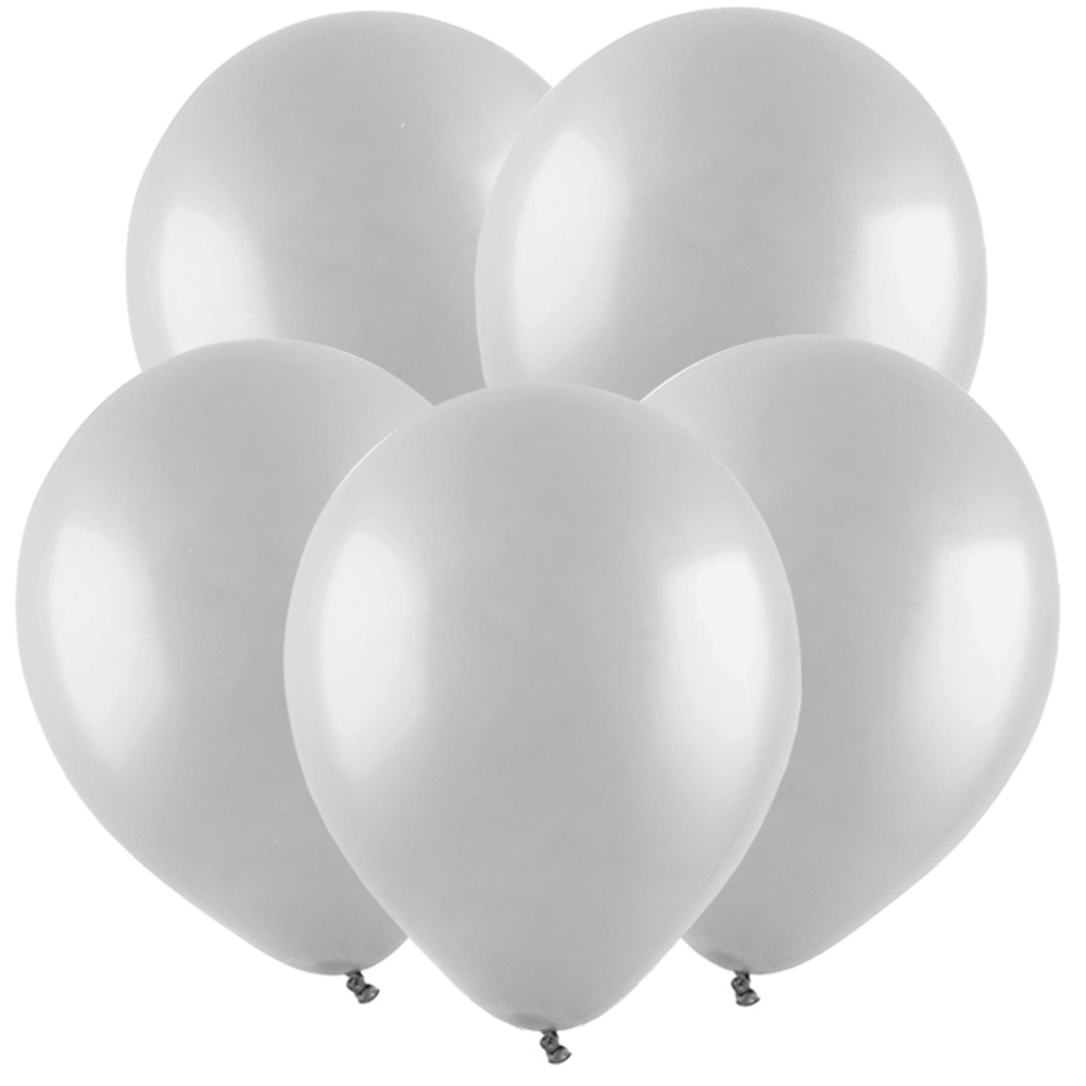 Шар латексный Пастель Серый 35 см
