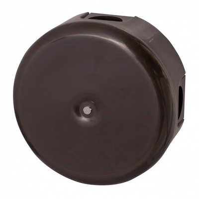 Распределительная коробка 110 мм, пластик, цвет коричневый (4 кабельных ввода в комплекте) B1-522-22-K