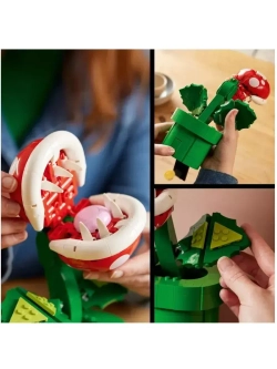 Конструктор Марио цветок Пиранья 540 деталей