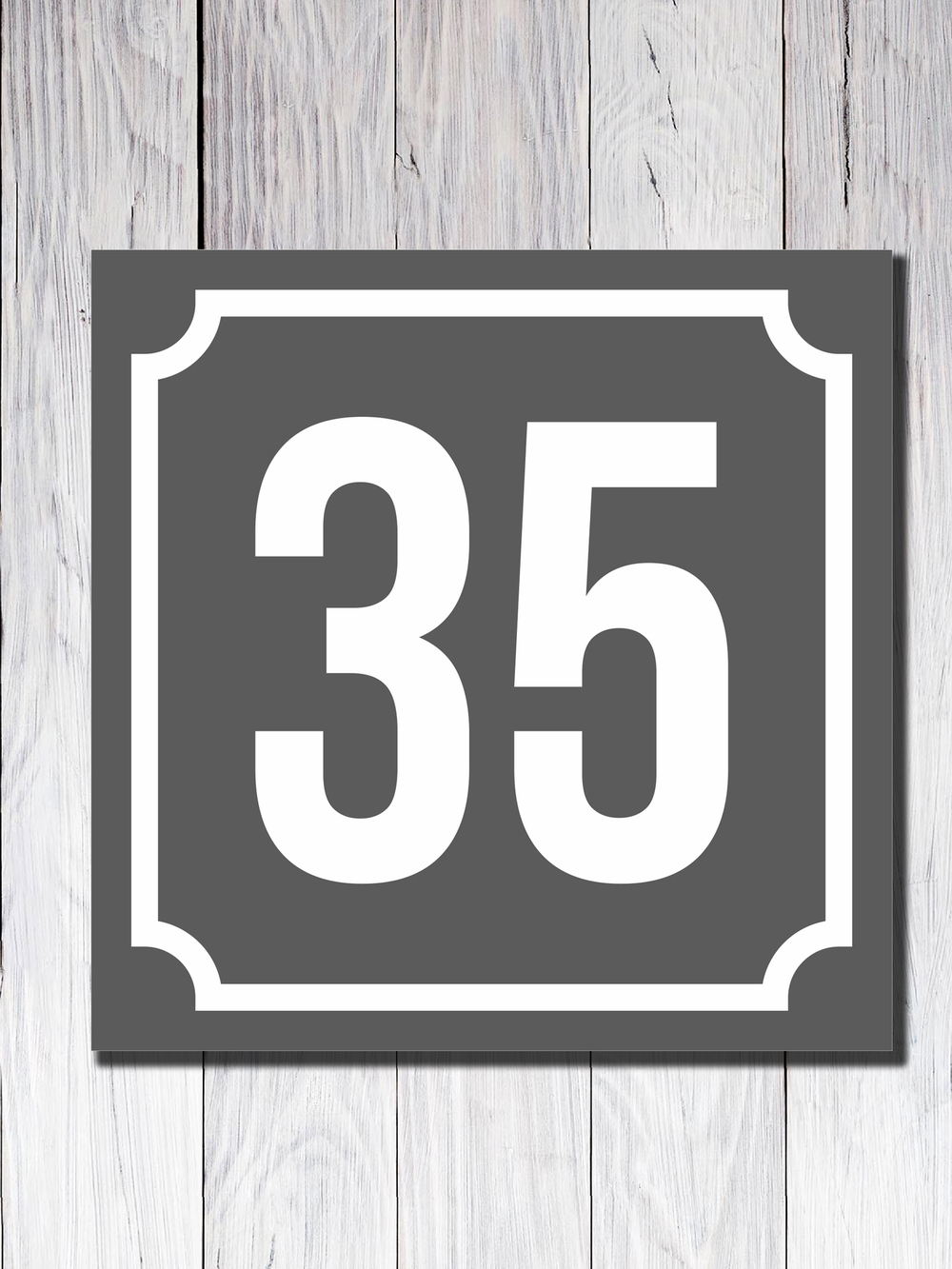 Табличка адресная УФ-3