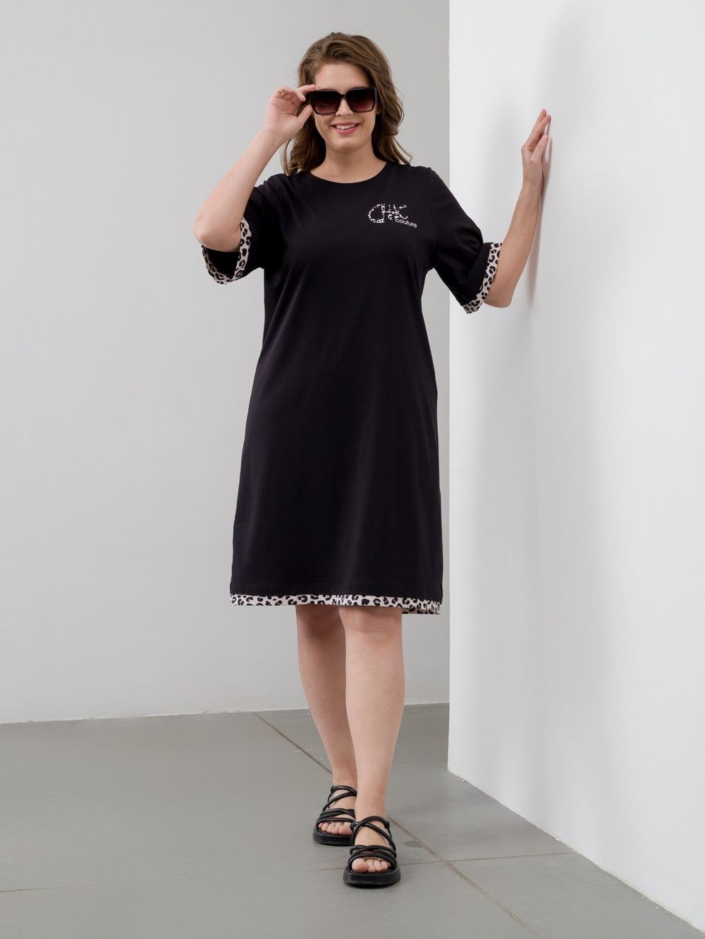 Платье Дениз Виотекс ЧЁРНЫЙ