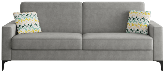 Диван-кровать Модель 047, Вивальди 7, Геометрия 69, велюр, прямой, книжка, венге