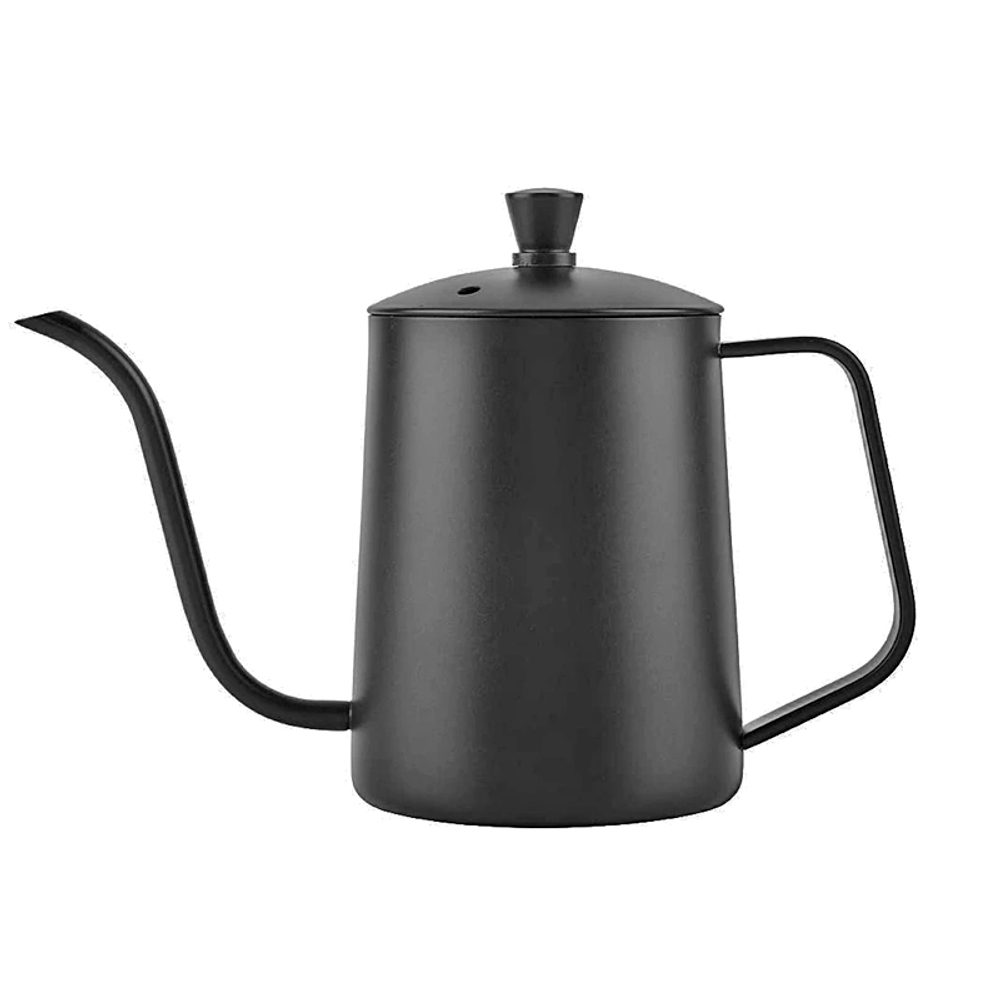 Чайник AnyBar для альтернативного заваривания с длинным носиком, 600 мл, черный
