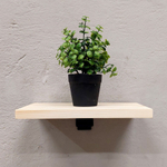 Настенные полки из натурального дерева в стиле Лофт