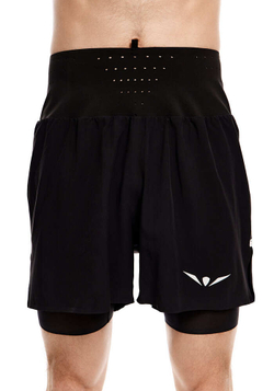 ШОРТЫ МУЖСКИЕ С ПОЯСОМ FREE AERO 5 ELEVATE | BLACK