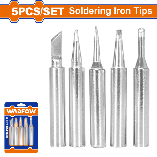 Набор жал для паяльника 5 шт (50/500) WADFOW WEL8943