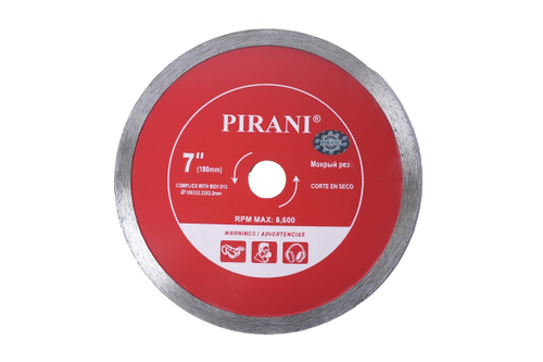 ДИСК ОТРЕЗНОЙ ДЛЯ МОКРОЙ РЕЗКИ 180ММ