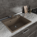 Мойка ML-GMS21 СТАНДАРТ прямоугольная, терракот (307), 565*505*200мм