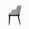 Стул Driade с подлокотниками, светло-серый, черные ножки