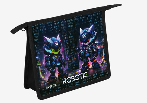 Папка для тетрадей А5 на молнии ДЕВЕНТЕ Роботик (8056567)