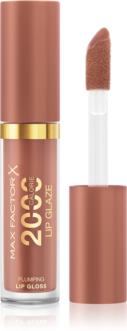 Max Factor 2000 Calorie Lip Glaze - Блеск для губ, придающий объем оттенок 150 Caramel Swish, 4 ml