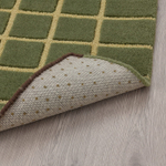 Придверный коврик IKEA POSTKONTOR (ПОСТКОНТОР), Зеленый, 40х60 см