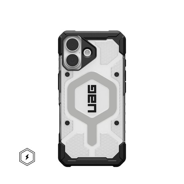 Чехол Uag Pathfinder Clear Case для iPhone 17, Тонированный/Черный | Ash/Black