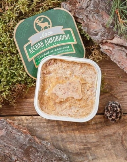 Паштет из мяса лося с тыквенными семечками, 100 г