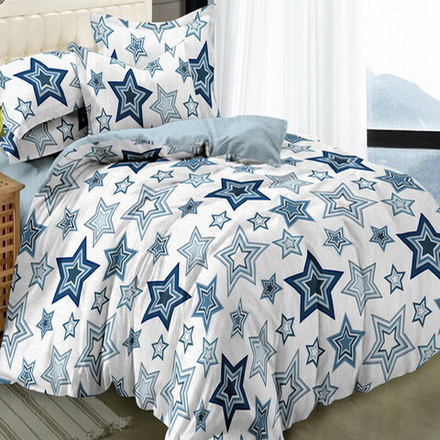 Комплект постельного белья "ВЛ. 902", поплин, 100% хлопок, Россия.