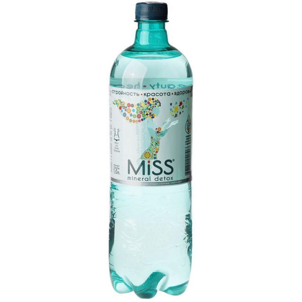 "СТЭЛМАС Mg" (мин.вода леч.стол.) "Miss Mineral Detox" 1л