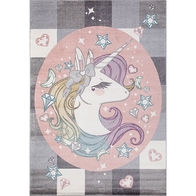 Ковер 2394 - LIGHT PURPLE - коллекция SOFIT 1,6*2,3м Grey