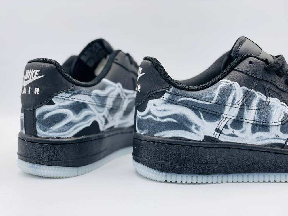 Мужские кроссовки NIKE AIR FORCE 1 LOW SKELETON WHITE