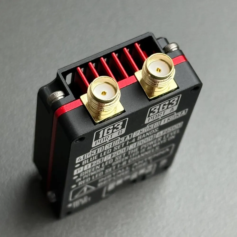 Видеопередатчик RUSHFPV двухдиапазонный VTX 1.3G/3.3G 2.5W + 2 Антенны