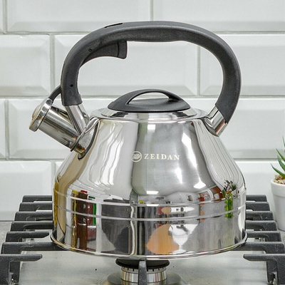 Чайник 3л нерж со свистком, индукция, Z-4522