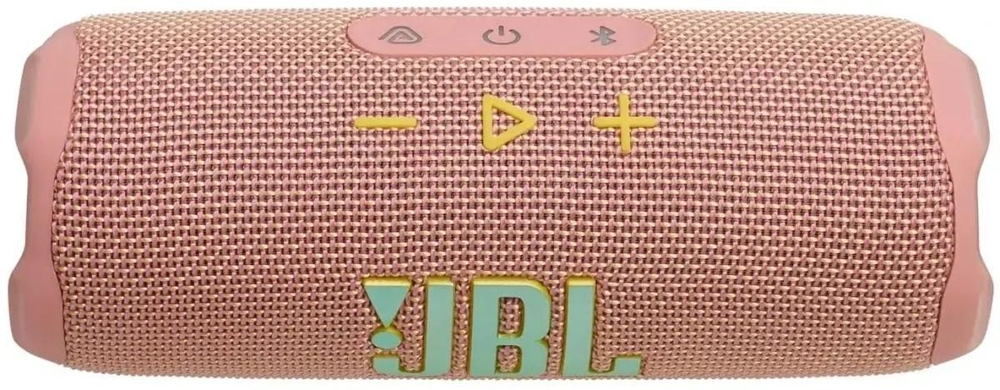 Колонка портативная JBL Flip 7, 35Вт, розовый [jblflip7pink]