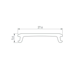 Экран STRETCH-25-CEIL-CENTER-5m OPAL-PVC (Arlight, Пластик) 046726