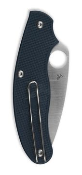 Складной нож Spyderco UK Penknife C94PDBL c клинком из стали CPM-S110V, рукоять FRN