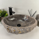 Раковина из мрамора Erozy Grey EM-65524 52*42*15 0887