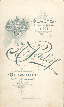 Дори Бёгнер (Dori Biogner). Фотоателье G. Heitel в Оломоуц (Австро-Венгрия). XIX в.