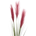 Искусственная трава для декора 90см розовая