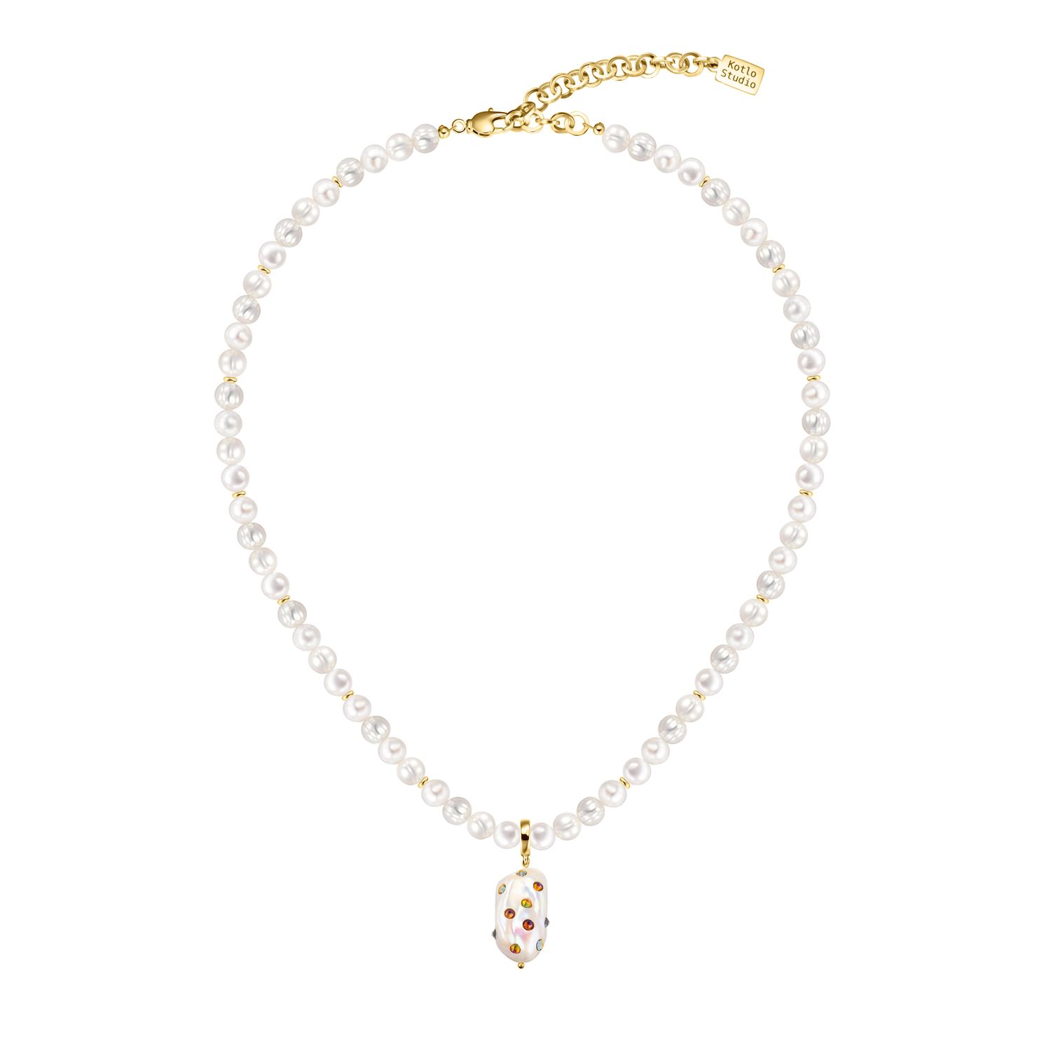 Колье Mama I'm a Criminal Gold Necklace