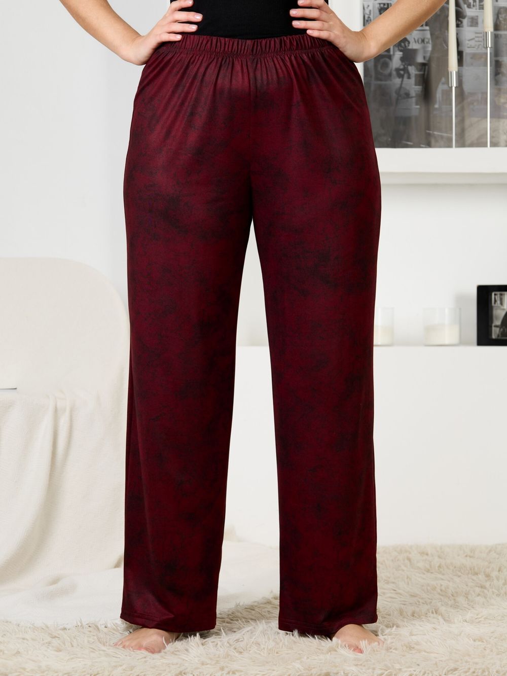 Брюки Ная Виотекс БОРДОВЫЙ