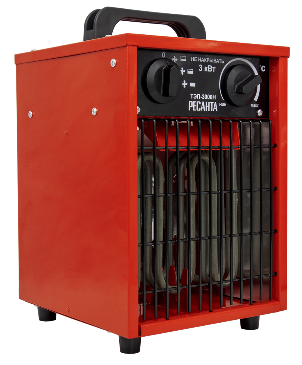 Электрический тепловентилятор РЕСАНТА ТЭП-3000Н - [3 кВт / 220В]
