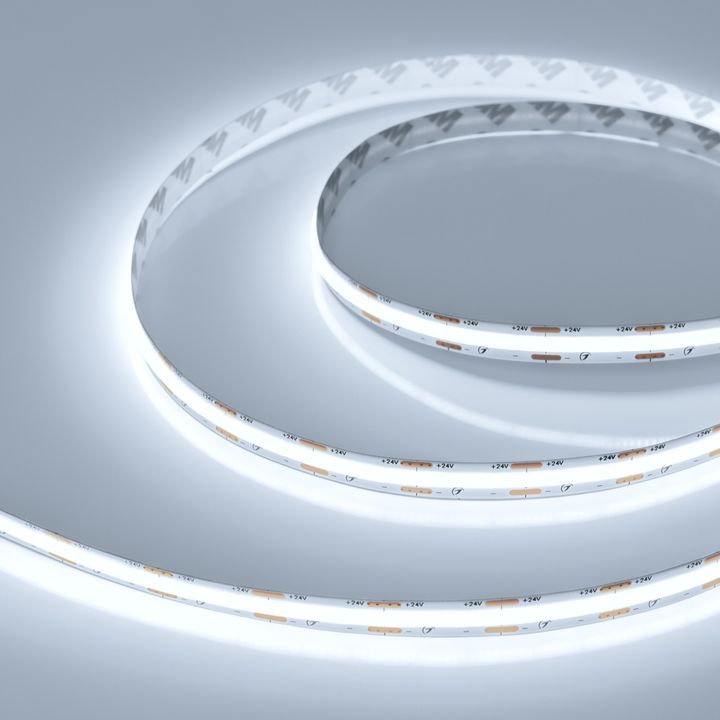 Светодиодная лента COB-X560-10mm 24V White6000 (9.6 W/m, IP20, 10m) Arlight 049058