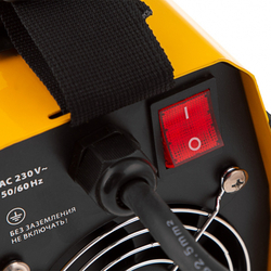 Аппарат инверторный дуговой сварки DS-200 Compact, 200 А, ПВ 70%, диаметр электрода 1.6-5 мм Denzel