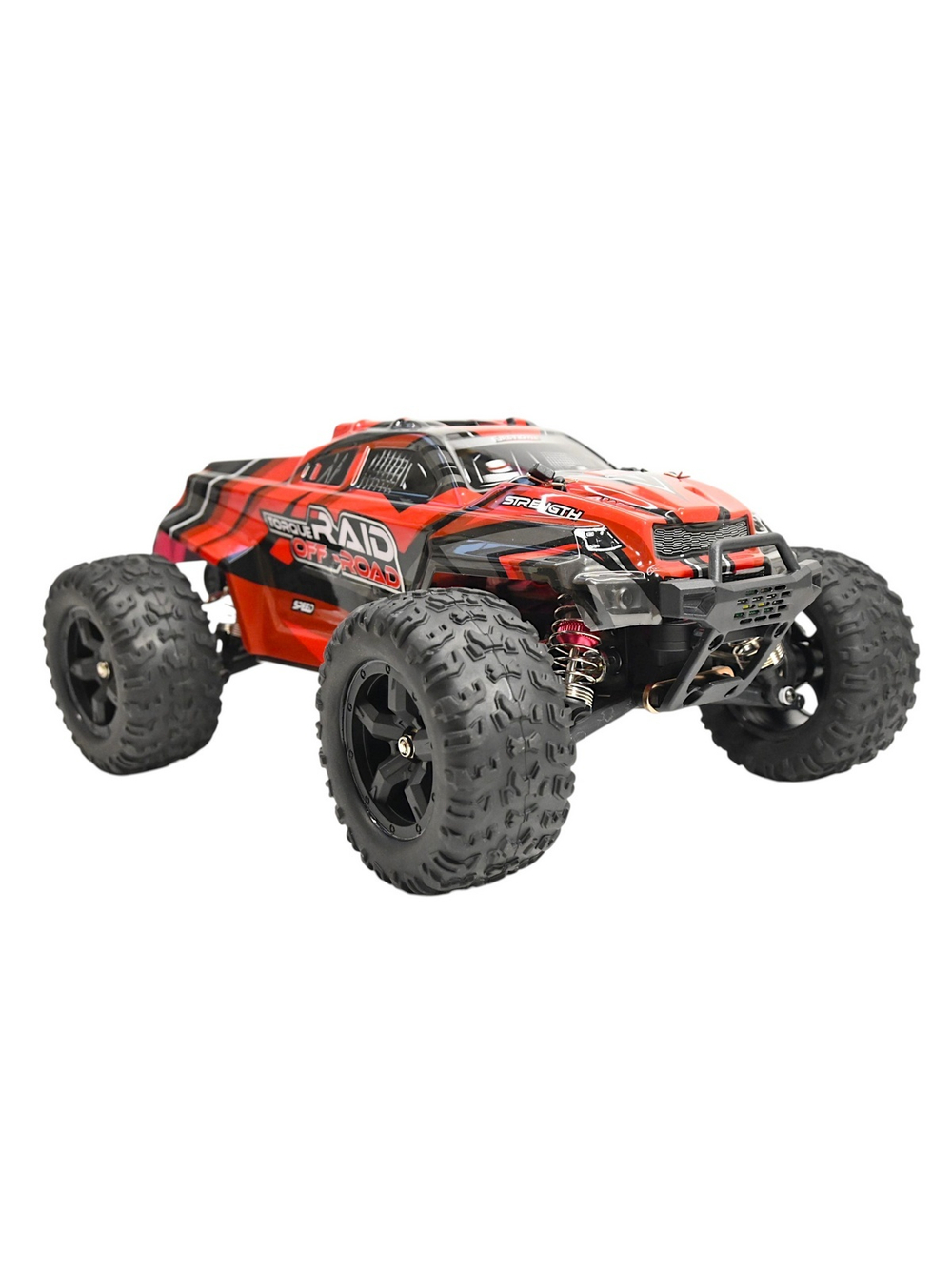 Радиоуправляемый монстр Remo Hobby (красный) 4WD 2.4G 1/14 RTR
