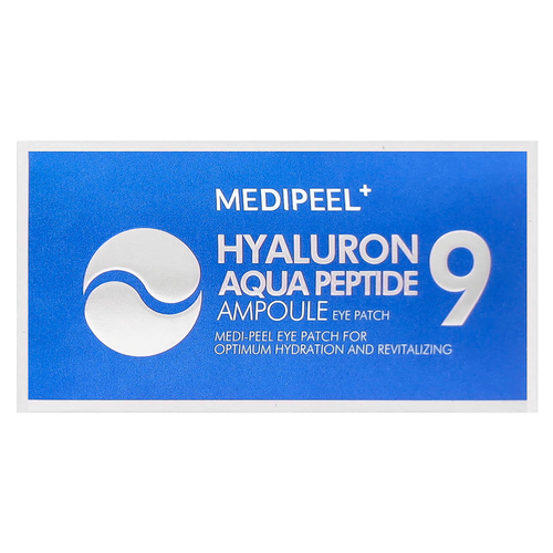 Medi-Peel, Hyaluron Peptide 9, патчи для глаз, увлажняющие, 60 шт.