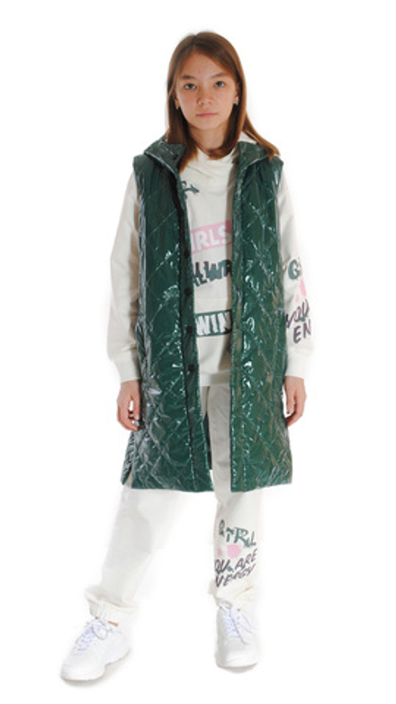 Жилет демисезонный для девочки 9-16 лет Милашка Сьюзи