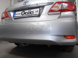 Фаркоп оцинкованный Galia T060A для Toyota Corolla седан 2007-2013(паспорт и сертификат в комплекте)(без электрики)