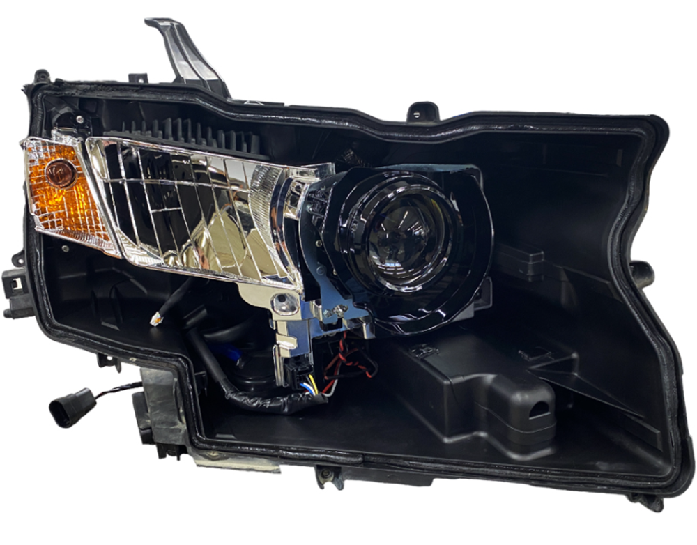Toyota Land Cruiser Prado 150 (2017-2022) LED Тип 2 переходные рамки для замены линз (комплект, 2шт)