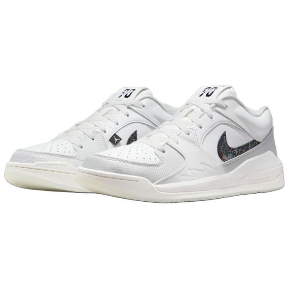 Джордан Stadium 90 Винтажные баскетбольные кроссовки Низкие Белые Мужские