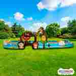 Автодром надувной «Сафари-парк» детский, 12×10×2,5 м