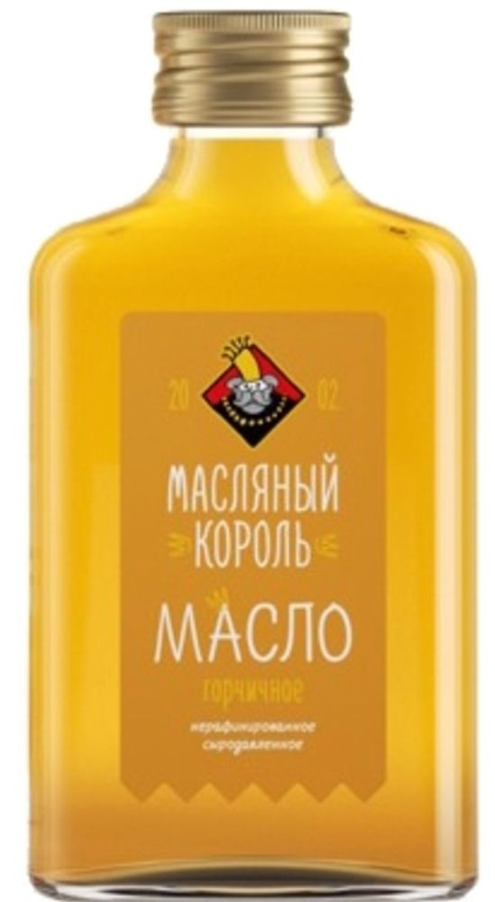 Масляный Король Масло горчичное, 100 мл