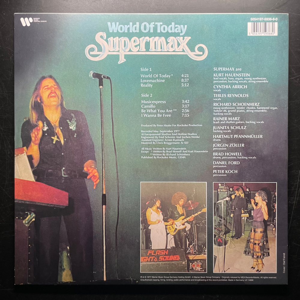 Supermax ‎– World Of Today (Германия 2023г.) Red