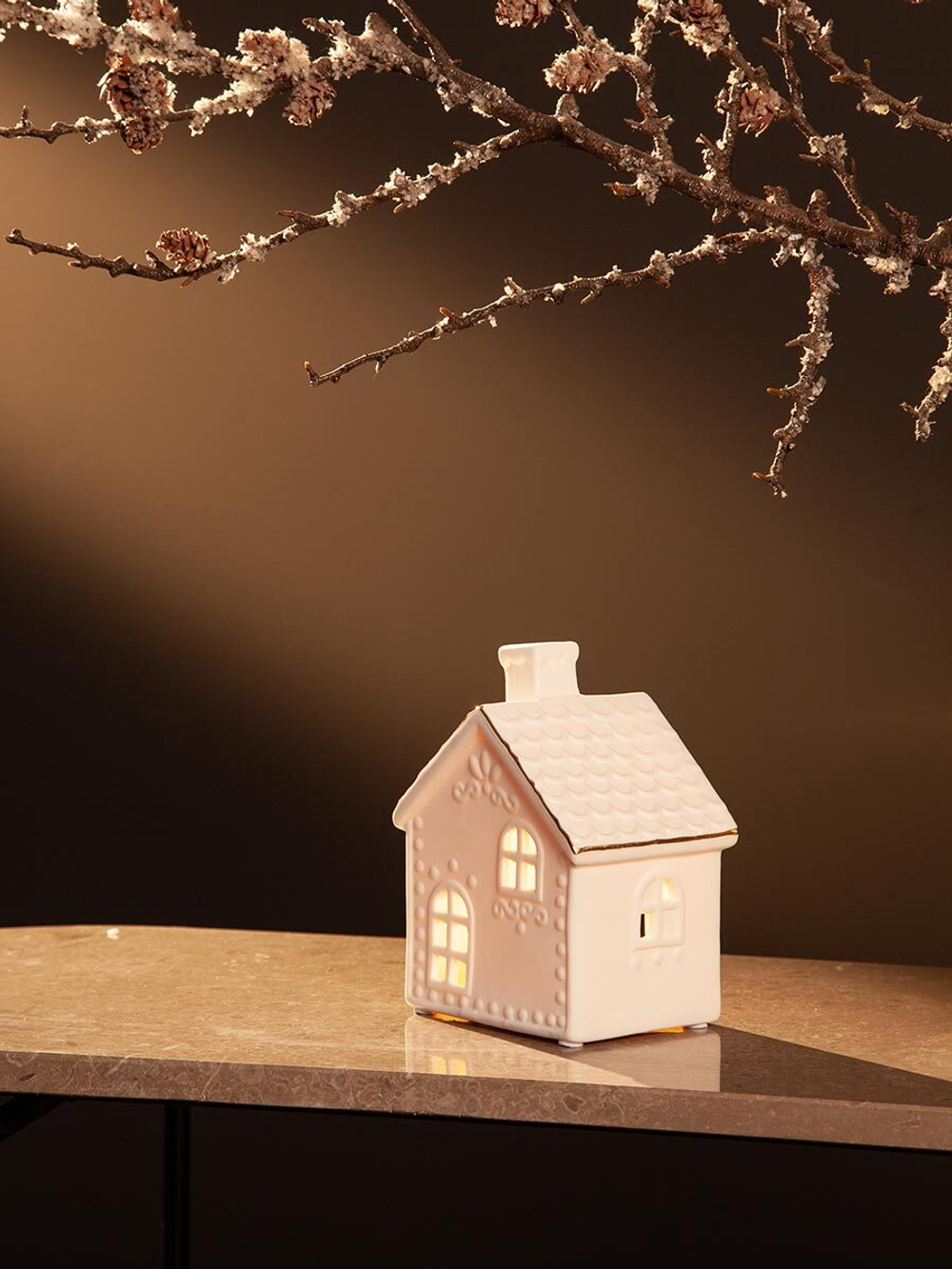 Подсвечник декоративный trige из коллекции new year essential, 16 см