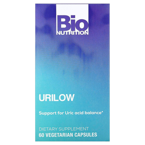 Bio Nutrition, Urilow, 60 вегетарианских капсул