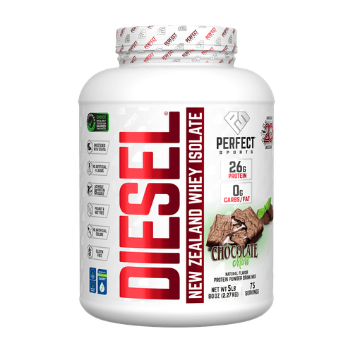 PERFECT Sports, Diet, новозеландский сывороточный изолят, шоколад и мята, 2,27 кг (5 фунтов)